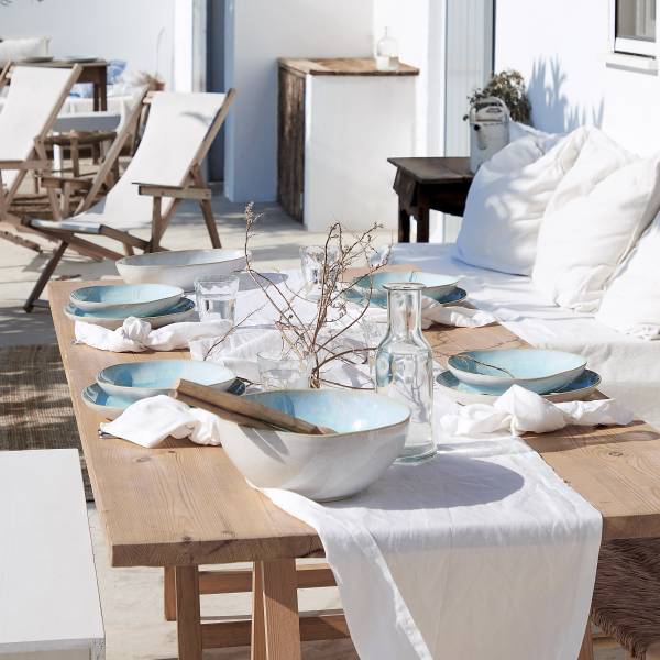 Tafelservice Eivissa 12-teilig Typ B - Keramik - Mint