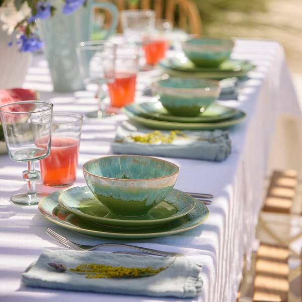 Kombiservice Taormina 30-teilig Typ A - Keramik - Grün
