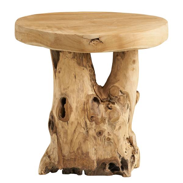 Massiver Beistelltisch Tourako - Teak