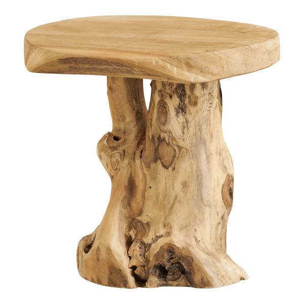Massiver Beistelltisch Tourako - Teak