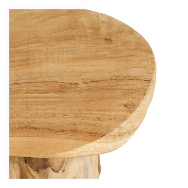 Massiver Beistelltisch Tourako - Teak