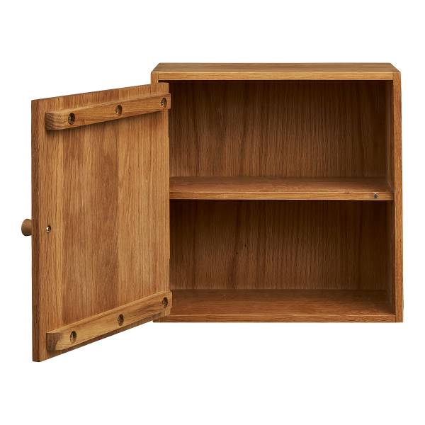 Massiver Hängeschrank Wexwood mit Tür - Eiche