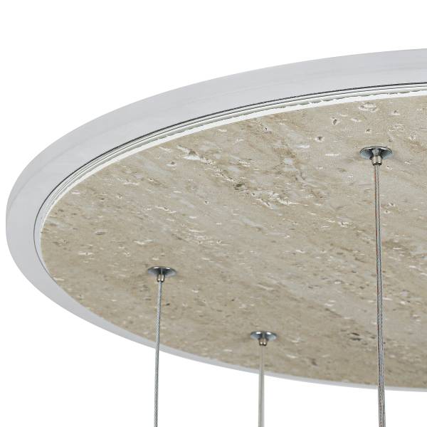 Pendelleuchte ESTRO - Aluminiumguss / Eisen - 3-flammig