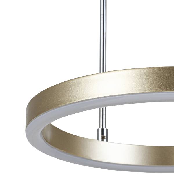 Pendelleuchte ESTRO - Aluminiumguss / Eisen - 3-flammig