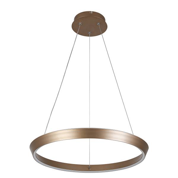 Pendelleuchte IVEN - Aluminiumguss - 1-flammig - Cappuccino
