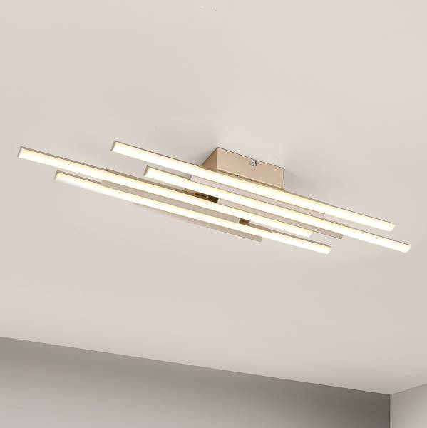 Deckenleuchte VUNO - Aluminiumguss - 4-flammig - Champagner