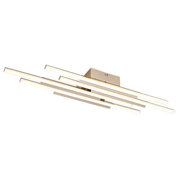 Deckenleuchte VUNO - Aluminiumguss - 4-flammig - Champagner