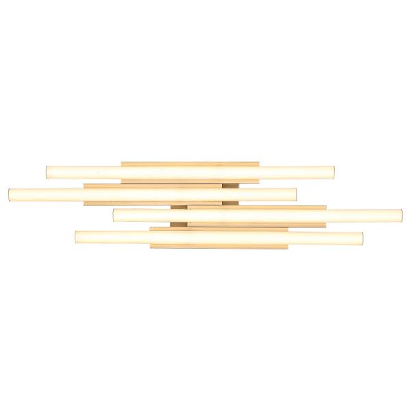 Deckenleuchte VUNO - Aluminiumguss - 4-flammig - Champagner