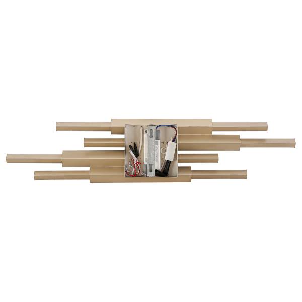 Deckenleuchte VUNO - Aluminiumguss - 4-flammig - Champagner