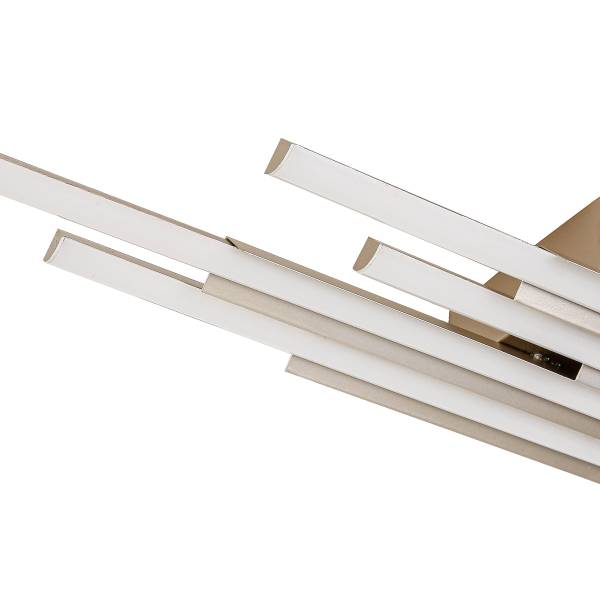 Deckenleuchte VUNO - Aluminiumguss - 4-flammig - Champagner