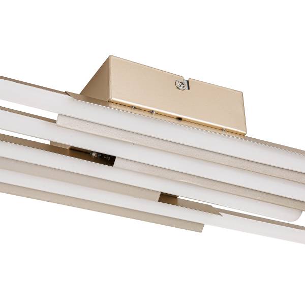 Deckenleuchte VUNO - Aluminiumguss - 4-flammig - Champagner