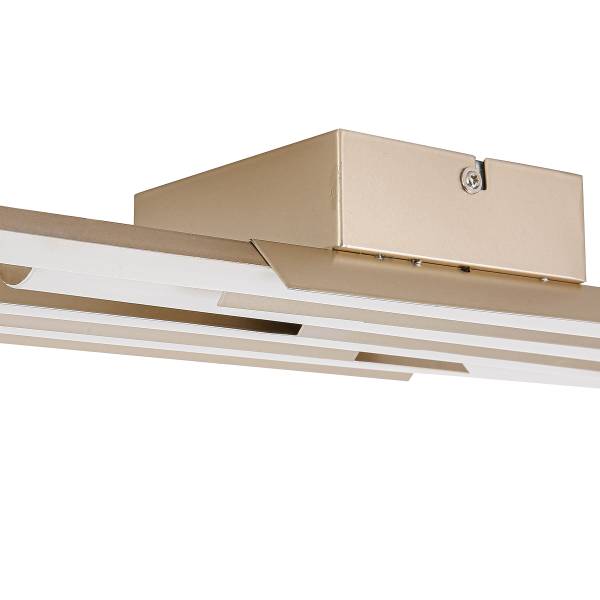 Deckenleuchte VUNO - Aluminiumguss - 4-flammig - Champagner