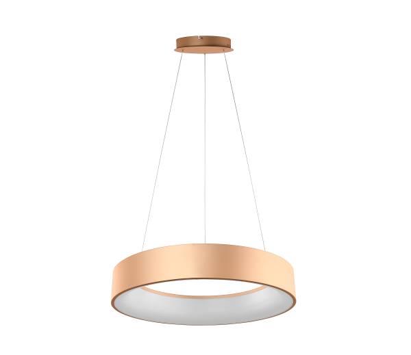 LED-Pendelleuchte Noah - Aluminium / Acrylglas - 1-flammig - Gold