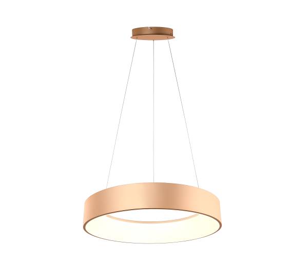 LED-Pendelleuchte Noah - Aluminium / Acrylglas - 1-flammig - Gold