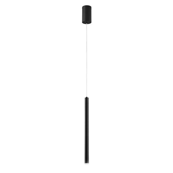 LED-Pendelleuchte Pype Typ A - Aluminium - 1-flammig - Schwarz