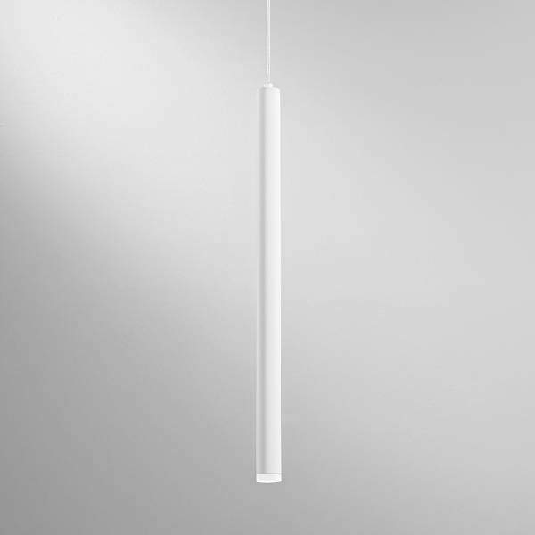 LED-Pendelleuchte Pype Typ A - Aluminium - 1-flammig - Weiß