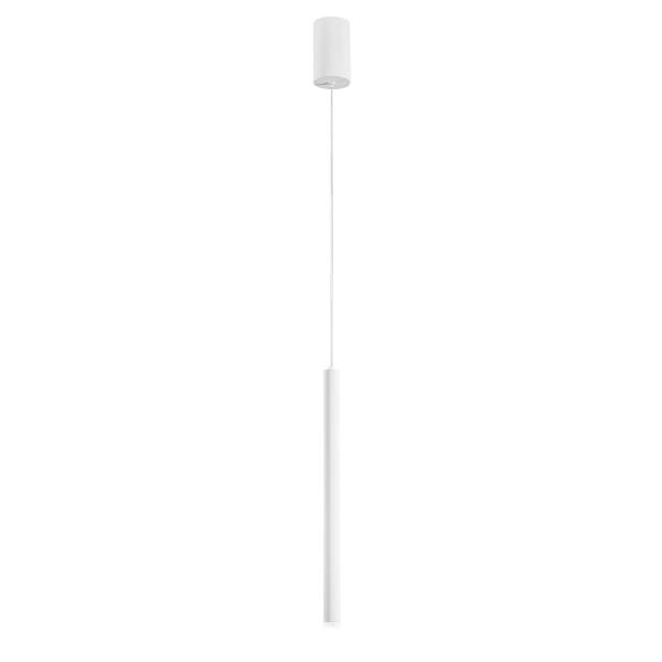 LED-Pendelleuchte Pype Typ A - Aluminium - 1-flammig - Weiß