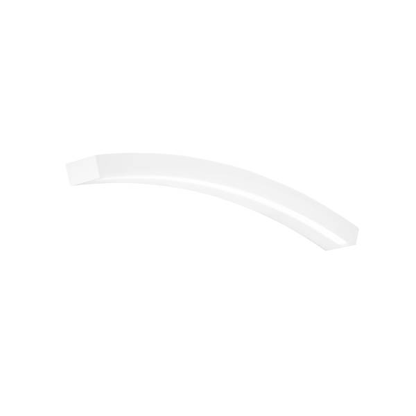 LED-Wandleuchte Aloha - Gips - 1-flammig - Breite: 80 cm