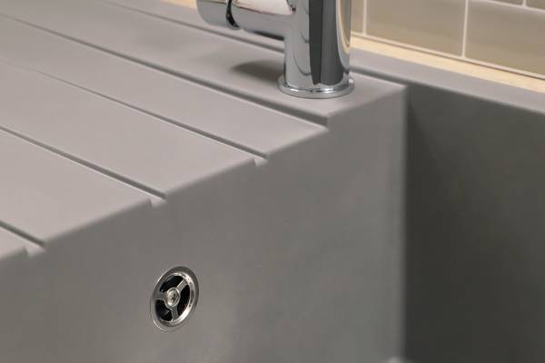 Küchenspüle Houston 100 x 50 cm - Grau