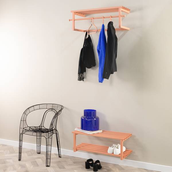 Wandgarderobe Norton - Apricot