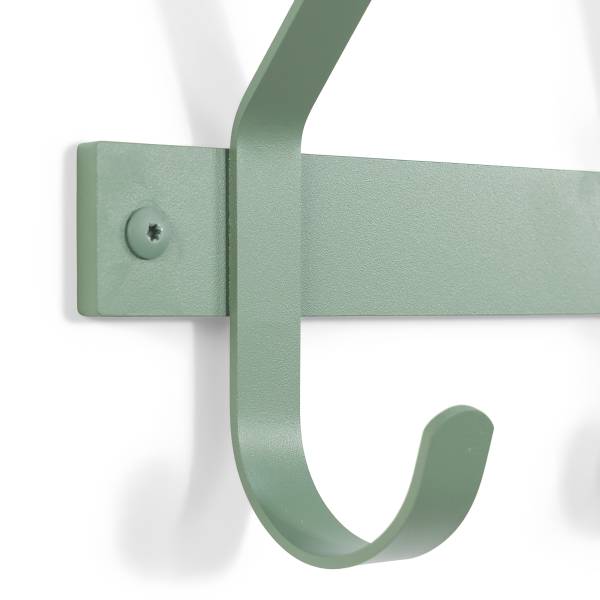 Garderobenleiste Dexter - Mintgrau - Breite: 70 cm