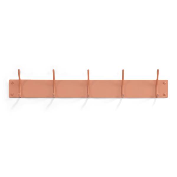 Garderobenleiste Fusion - Metall - Apricot - Breite: 70 cm