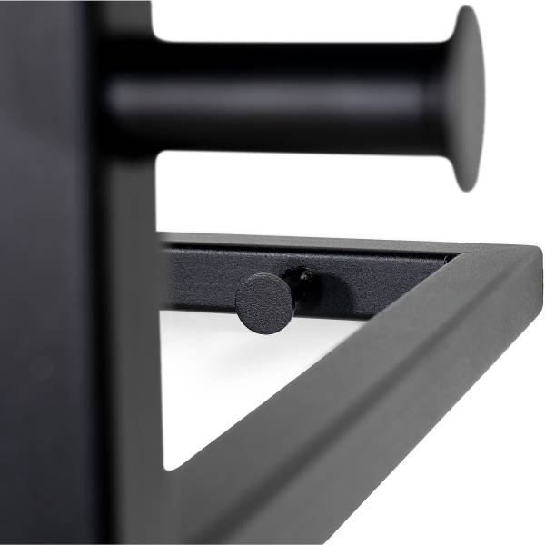 Wandgarderobe Norton - Schwarz