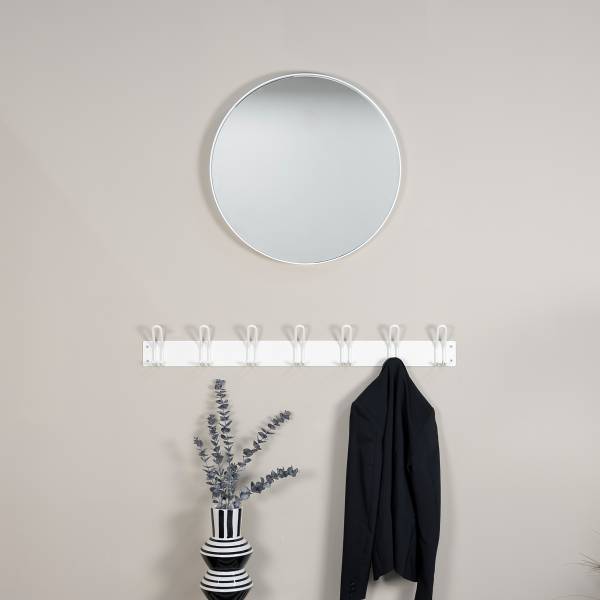 Garderobenleiste Miles - Weiß - Breite: 100 cm