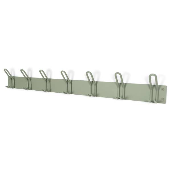 Garderobenleiste Miles - Mintgrau - Breite: 100 cm