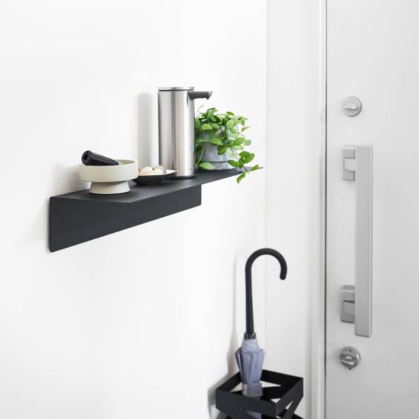 Magnetisches Wandboard Tower - Metall - Schwarz - Breite: 50 cm