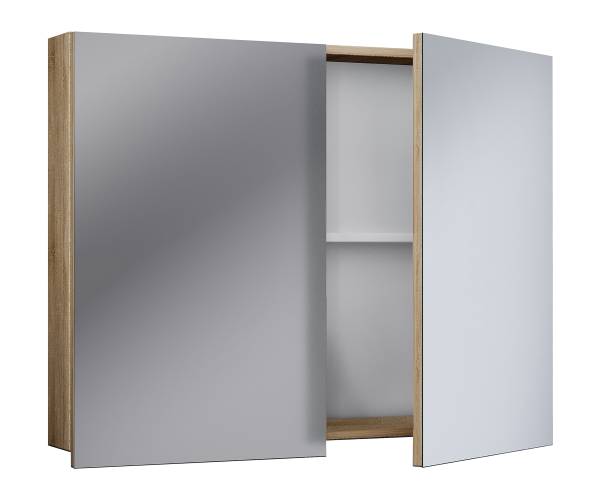 Spiegelschrank VCB 1 - Eiche Sonoma Dekor - Breite: 60 cm
