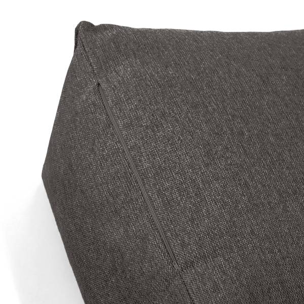 Sitzpouf ReLaX!BaG eckig - Webstoff Roge: Anthrazit