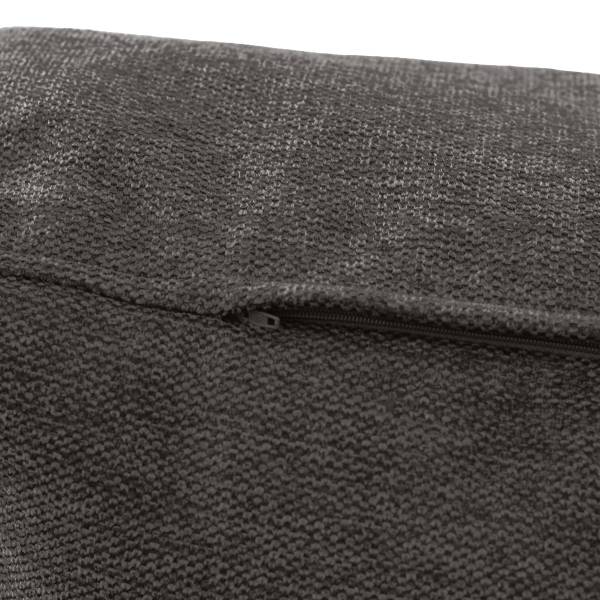 Sitzpouf ReLaX!BaG eckig - Webstoff Roge: Anthrazit