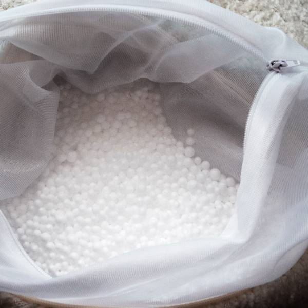 Sitzpouf ReLaX!BaG eckig - Webstoff Roge: Anthrazit