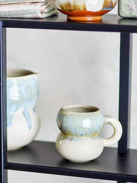 Tassen-Set Luna 4-teilig - Steingut - Blau