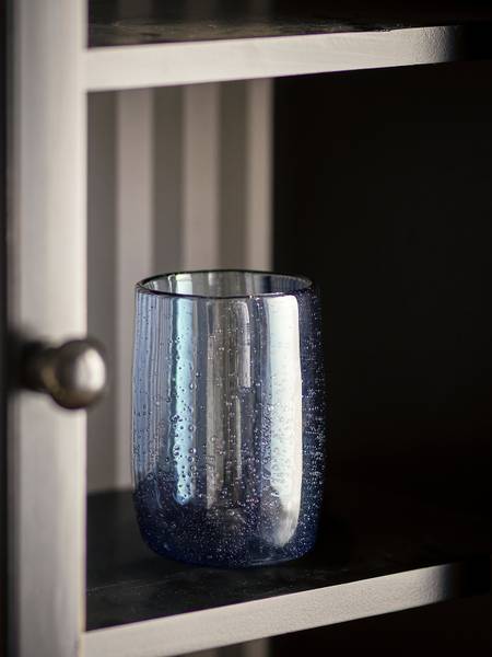 Trinkglas-Set Tabby 4-teilig - Glas - Blau