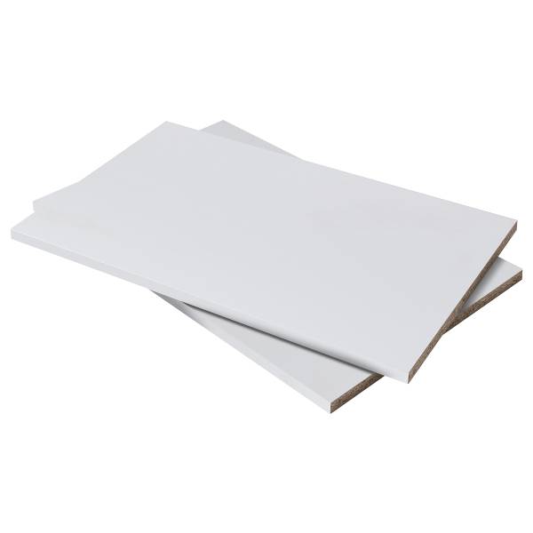 Einlegeboden Espinares 2er-Set - Weiß - Breite: 43 cm