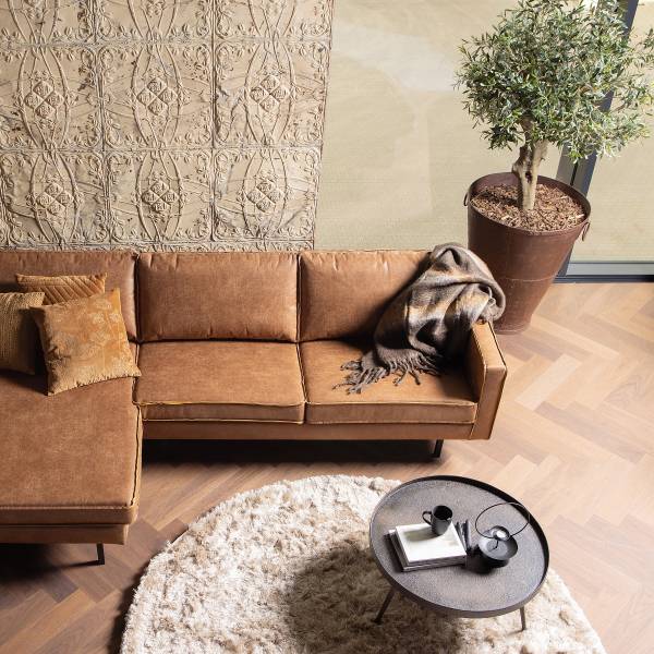 Couchtisch Bounds - Cremeweiß - Durchmesser: 74 cm