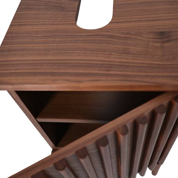 Waschbeckenunterschrank STABY 38 cm - Walnuss
