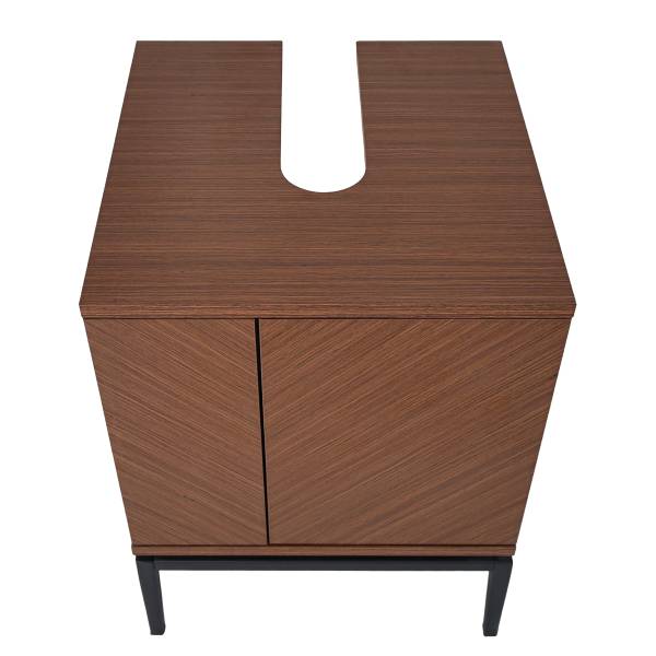 Waschbeckenunterschrank IKON 40 cm - Walnuss