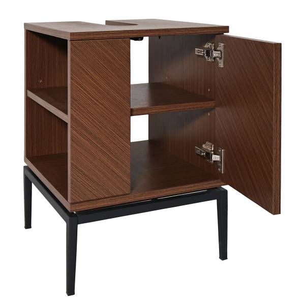 Waschbeckenunterschrank IKON 40 cm - Walnuss