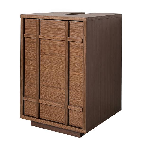 Waschbeckenunterschrank AZUMI 40 cm - Walnuss