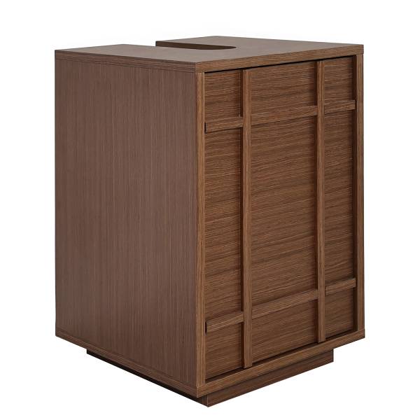 Waschbeckenunterschrank AZUMI 40 cm - Walnuss