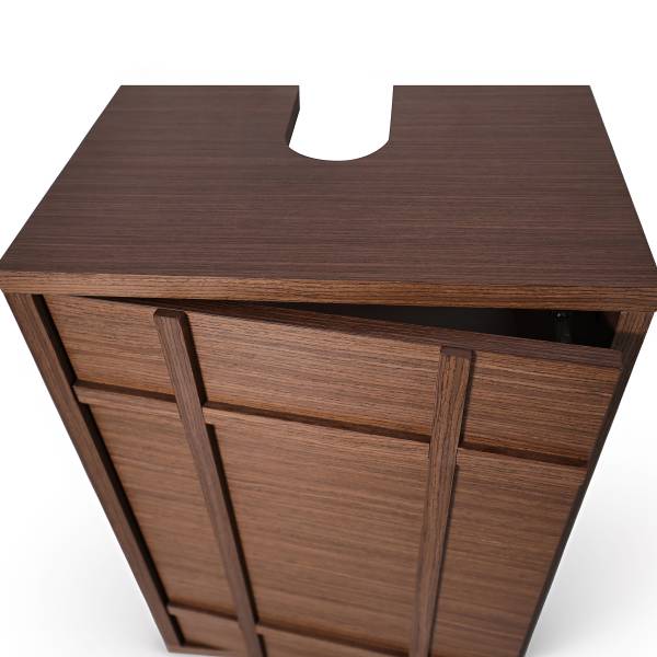 Waschbeckenunterschrank AZUMI 40 cm - Walnuss