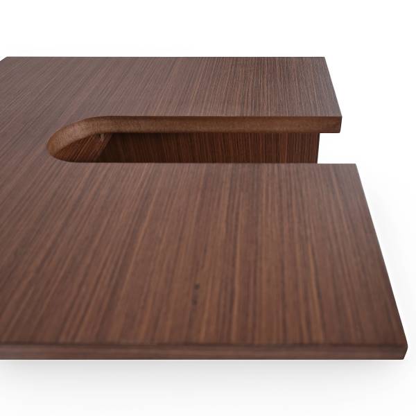 Waschbeckenunterschrank AZUMI 40 cm - Walnuss
