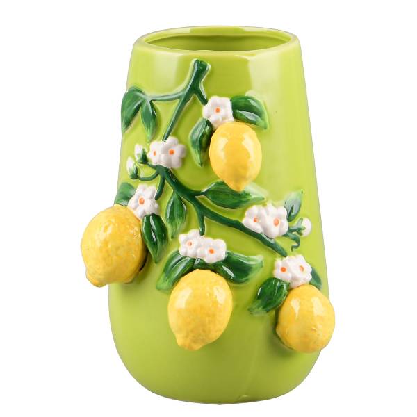 Vase Citri - Keramik - Mehrfarbig