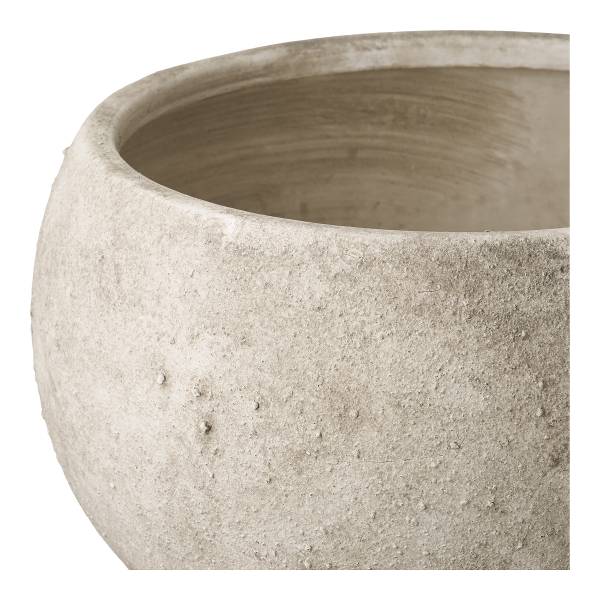 Planztopf Kloch - Keramik - Grau