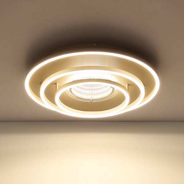 Deckenleuchte QUAST - Polyacryl / Eisen - 1-flammig