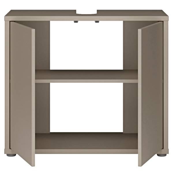 Waschbeckenunterschrank Chirgora - Taupe