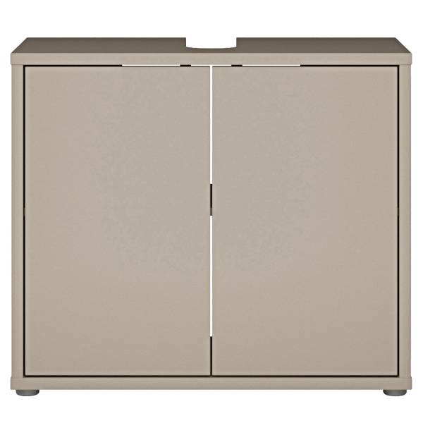 Waschbeckenunterschrank Chirgora - Taupe